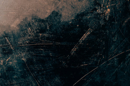 Abstract painted brush strokes texture backgroundの写真素材