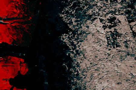 Hand Painted Grunge Texture Background, Vintage and Rustic Oil Painting Effects for Artistic Designの写真素材