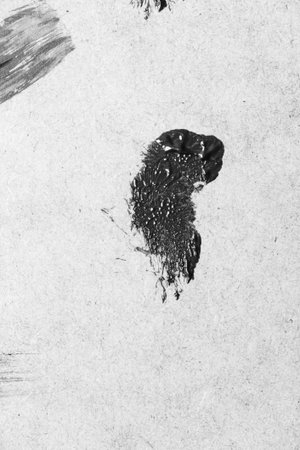 Hand Painted Grunge Texture Background, Vintage and Rustic Oil Painting Effects for Artistic Designの写真素材