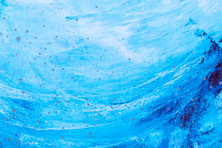 Hand Painted Grunge Texture Background, Vintage and Rustic Oil Painting Effects for Artistic Designの写真素材