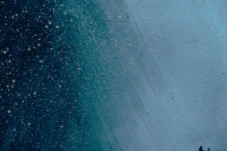 acrylic and oil background Abstract painted brush strokes texture backgroundの写真素材