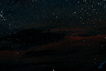 acrylic and oil background painted brush strokes texture backgroundの写真素材