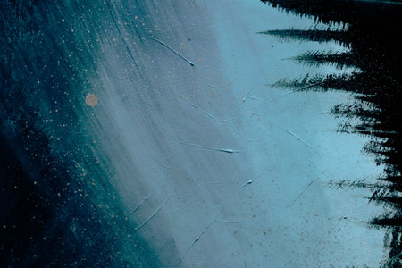 acrylic and oil background Abstract painted brush strokes texture backgroundの写真素材