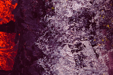 Hand Painted Grunge Texture Background, Vintage and Rustic Oil Painting Effects for Artistic Designの写真素材