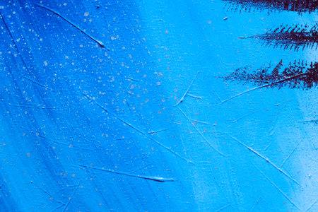 acrylic and oil background Abstract painted brush strokes texture backgroundの写真素材