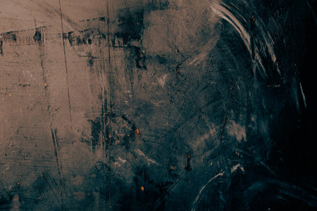 Hand Painted Grunge Texture Background, Vintage and Rustic Oil Painting Effects for Artistic Design