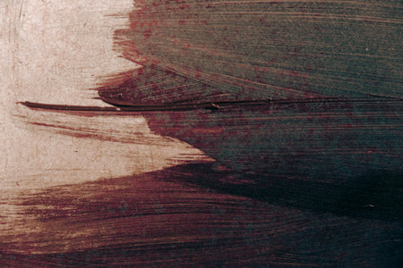 acrylic and oil background Abstract painted brush strokes texture backgroundの写真素材