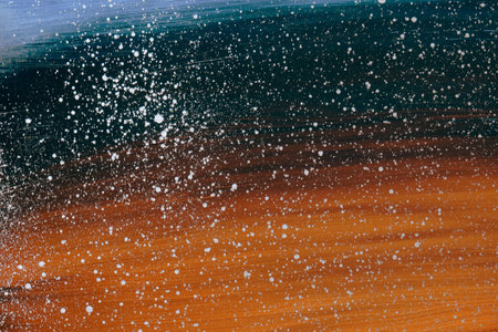 acrylic and oil background Abstract painted brush strokes texture backgroundの写真素材