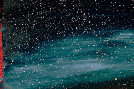 Hand Painted Grunge Texture Background, Vintage and Rustic Oil Painting Effects for Artistic Designの写真素材