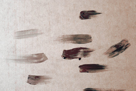 Hand Painted Grunge Texture Background, Vintage and Rustic Oil Painting Effects for Artistic Designの写真素材