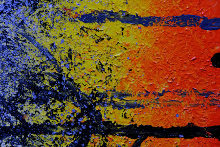Hand Painted Grunge Texture Background, Vintage and Rustic Oil Painting Effects for Artistic Design