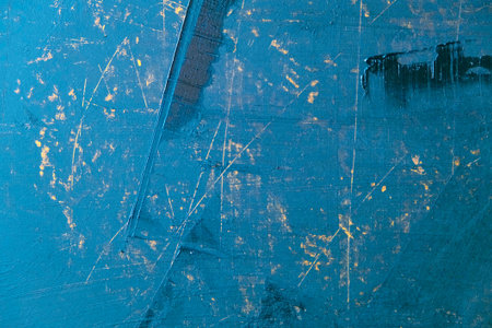 acrylic and oil background Abstract painted brush strokes texture backgroundの写真素材