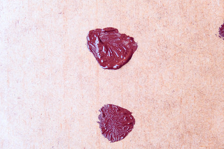 acrylic and oil background Abstract painted brush strokes texture backgroundの写真素材