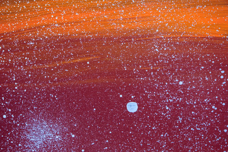 Hand Painted Grunge Texture Background, Vintage and Rustic Oil Painting Effects for Artistic Designの写真素材