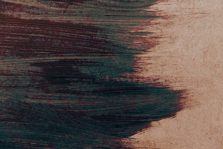 acrylic and oil background Abstract painted brush strokes texture backgroundの写真素材