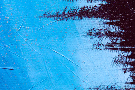 acrylic and oil background Abstract painted brush strokes texture backgroundの写真素材