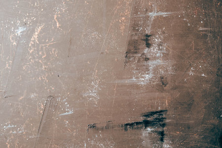 Hand Painted Grunge Texture Background, Vintage and Rustic Oil Painting Effects for Artistic Designの写真素材