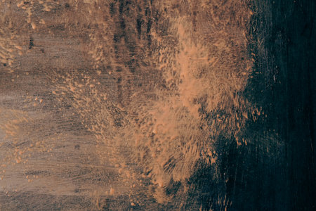 acrylic and oil background Abstract painted brush strokes texture backgroundの写真素材