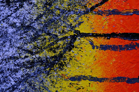 acrylic and oil background Abstract painted brush strokes texture background