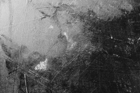 Hand Painted Grunge Texture Background, Vintage and Rustic Oil Painting Effects for Artistic Designの写真素材