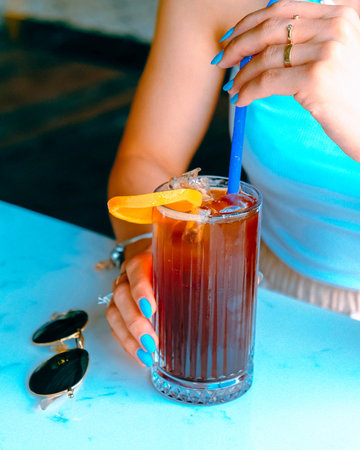 A cup of coffee that's here to make your day brighterの写真素材