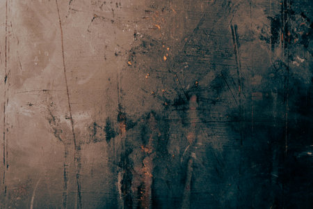 acrylic and oil background Abstract painted brush strokes texture backgroundの写真素材