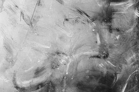 acrylic and oil background Abstract painted brush strokes texture backgroundの写真素材