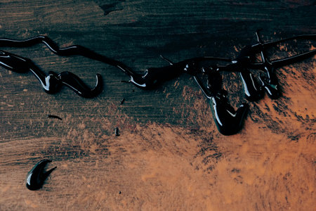 Hand Painted Grunge Texture Background, Vintage and Rustic Oil Painting Effects for Artistic Designの写真素材