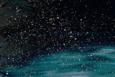 acrylic and oil background Abstract painted brush strokes texture backgroundの写真素材