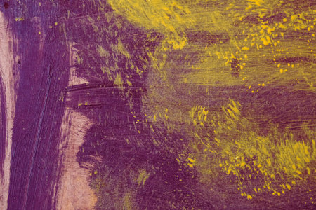 Hand Painted Grunge Texture Background, Vintage and Rustic Oil Painting Effects for Artistic Designの写真素材