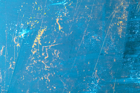 Hand Painted Grunge Texture Background, Vintage and Rustic Oil Painting Effects for Artistic Designの写真素材