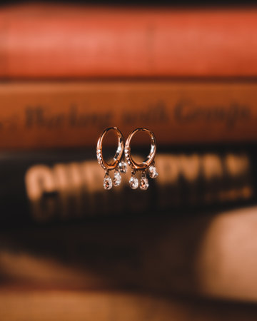 Stunning Gold and Diamond Jewelry for Luxury Loversの写真素材