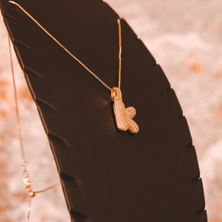 Stylish Gold and Diamond Jewelry for Modern Womenの写真素材