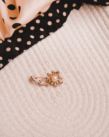 Stylish jewellery, diamonds and precious stones.の写真素材