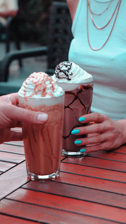 A perfect cup of coffee to start your dayの写真素材