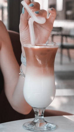 A strong cup of coffee for an energy boostの写真素材