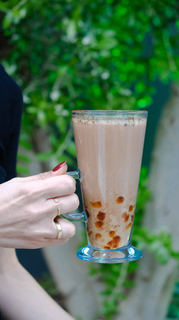A strong cup of coffee for an energy boost
