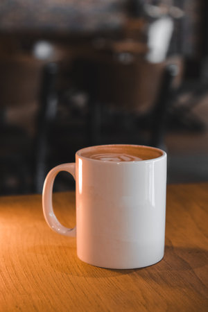 A strong cup of coffee for an energy boostの写真素材