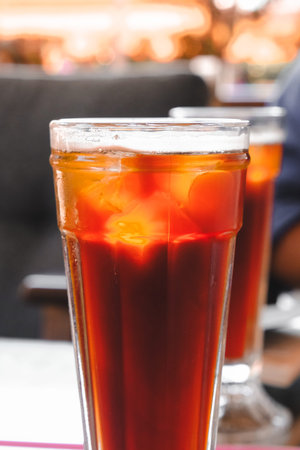 Freshly brewed coffee served in a stylish cup