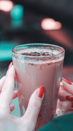 A cup of coffee that's here to make your day brighterの写真素材