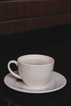 A delightful cup of coffee for any time of the dayの写真素材