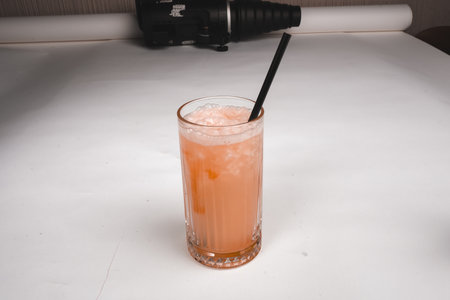 A perfect cup of coffee to start your dayの写真素材