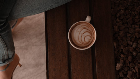 A delicious cup of coffee waiting for you