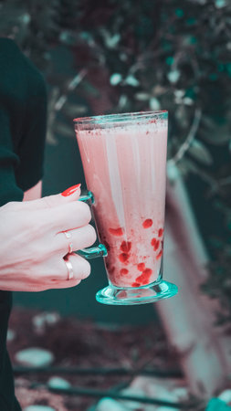 A delicious cup of coffee waiting for youの写真素材