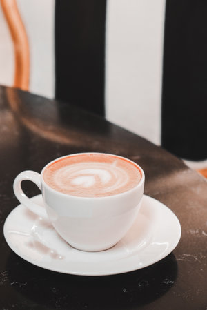 A strong cup of coffee for an energy boostの写真素材