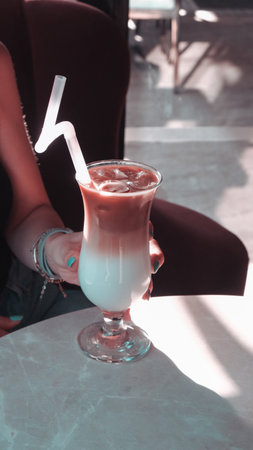 A cup of coffee that's here to make your day brighterの写真素材