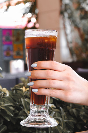 A strong cup of coffee for an energy boost