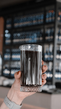 A strong cup of coffee for an energy boostの写真素材