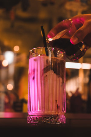 A cozy corner with a steaming cup of coffeeの写真素材