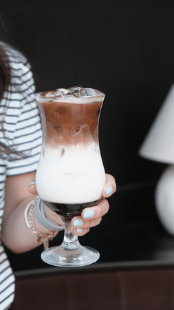 A cup of coffee that's here to make your day brighterの写真素材